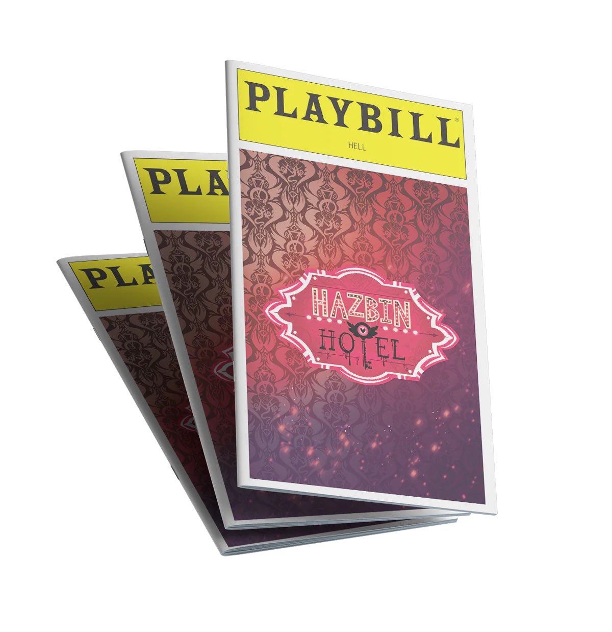 Hazbin Hotel Official Promo Season PLAYBILL Limited Edition