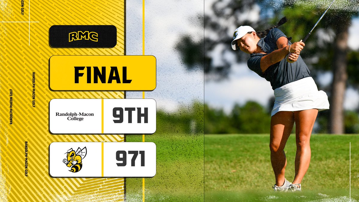 Mussatt Places Top-10 in Jekyll Island Collegiate

📰: rmcathletics.com/news/2024/3/24…

#SwarmSzn <a href="/RMCWGolf/">Randolph-Macon College Women's Golf</a>