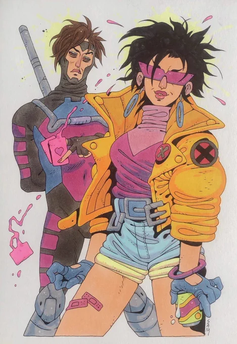 The internet has X-Men fever at the moment, so here's some X-Men comms I've done. 