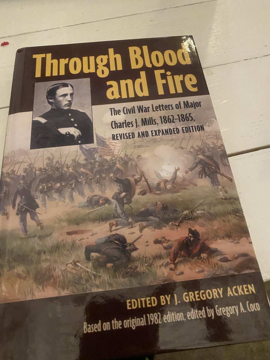Pulled out this excellent volume tonight from  <a href="/GregAcken/">Greg Acken</a> and <a href="/KentStateUPress/">Kent State U Press</a>. Looking for tidbits about the Second Corps staff. ￼