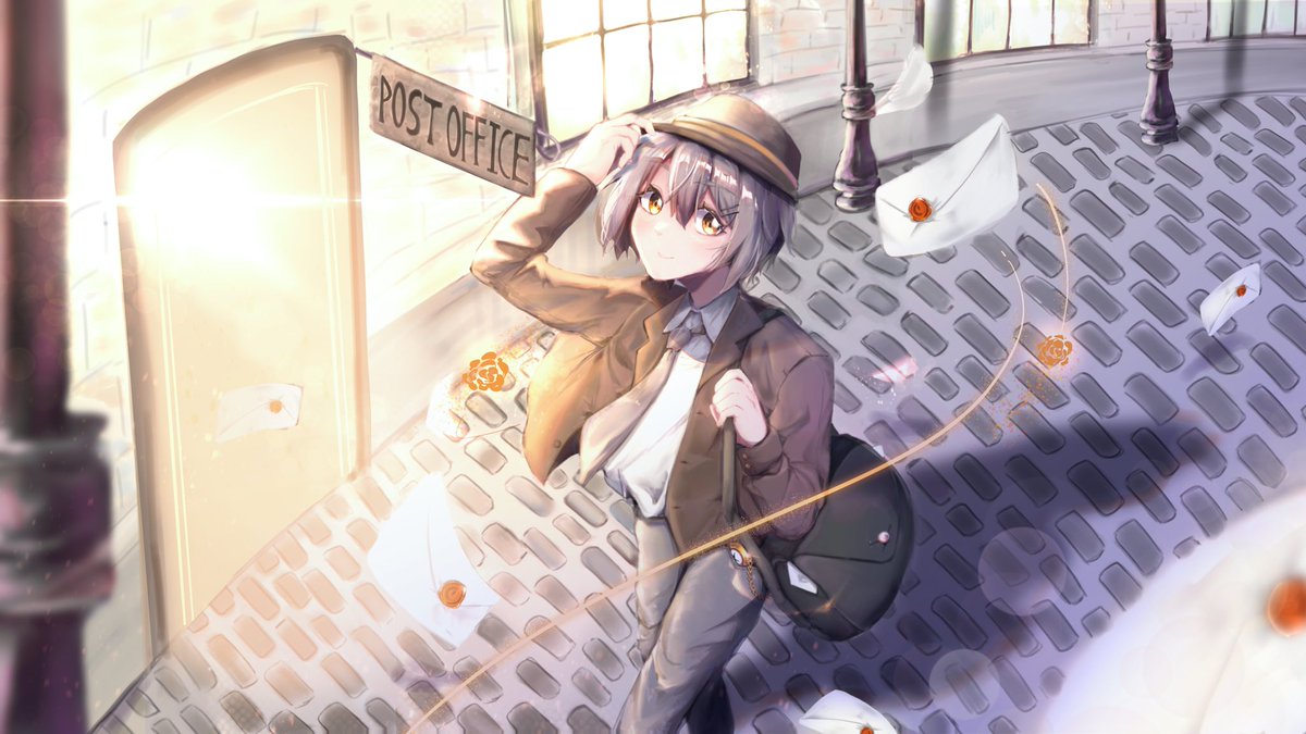 功課兼FA(?) 
算是半張FA吧？<a href="/Xiyu7672_VT/">汐禹⏳🧡</a> 
完全不知道畫了甚麼系列_(:3 」∠)_
趕著完成完全沒有經過大腦繪製🥹
功課完成：1 ／3