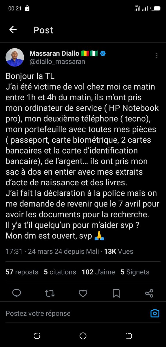 SogobaSeho's tweet image. Aidons la a retrouvé ces documents s'il vous plaît 🙏 partagez l'information pour faciliter la recherche.