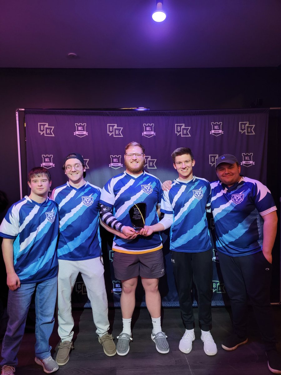 Block House League R6 Champions! Another undefeated season for the boys! GGs <a href="/AdrianC_Esports/">Adrian College Esports</a> 🤝