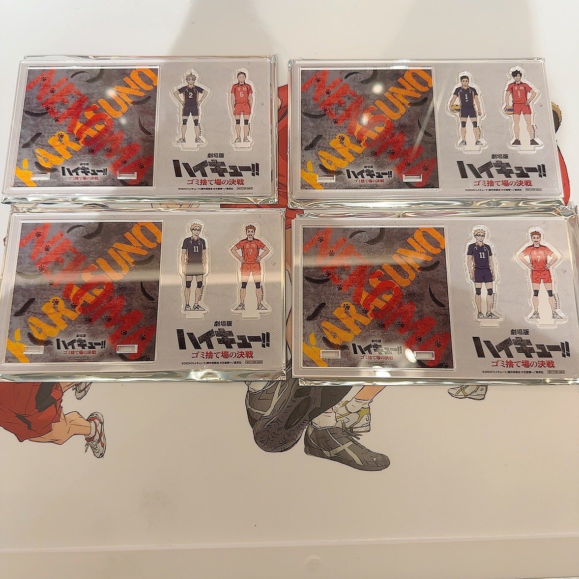 tjsn___24's tweet photo. 【交換】ハイキュー!! Tジョイ ミックスドリンク特典 アクリルコースター 

譲 澤村&amp;黒尾 / 月島&amp;犬岡×2 / 菅原&amp;福永

求 西谷&amp;夜久

関西手渡し又は郵送での交換希望。
検索からでもお気軽にお声掛け下さい。 https://t.co/C5ONvDCXJV