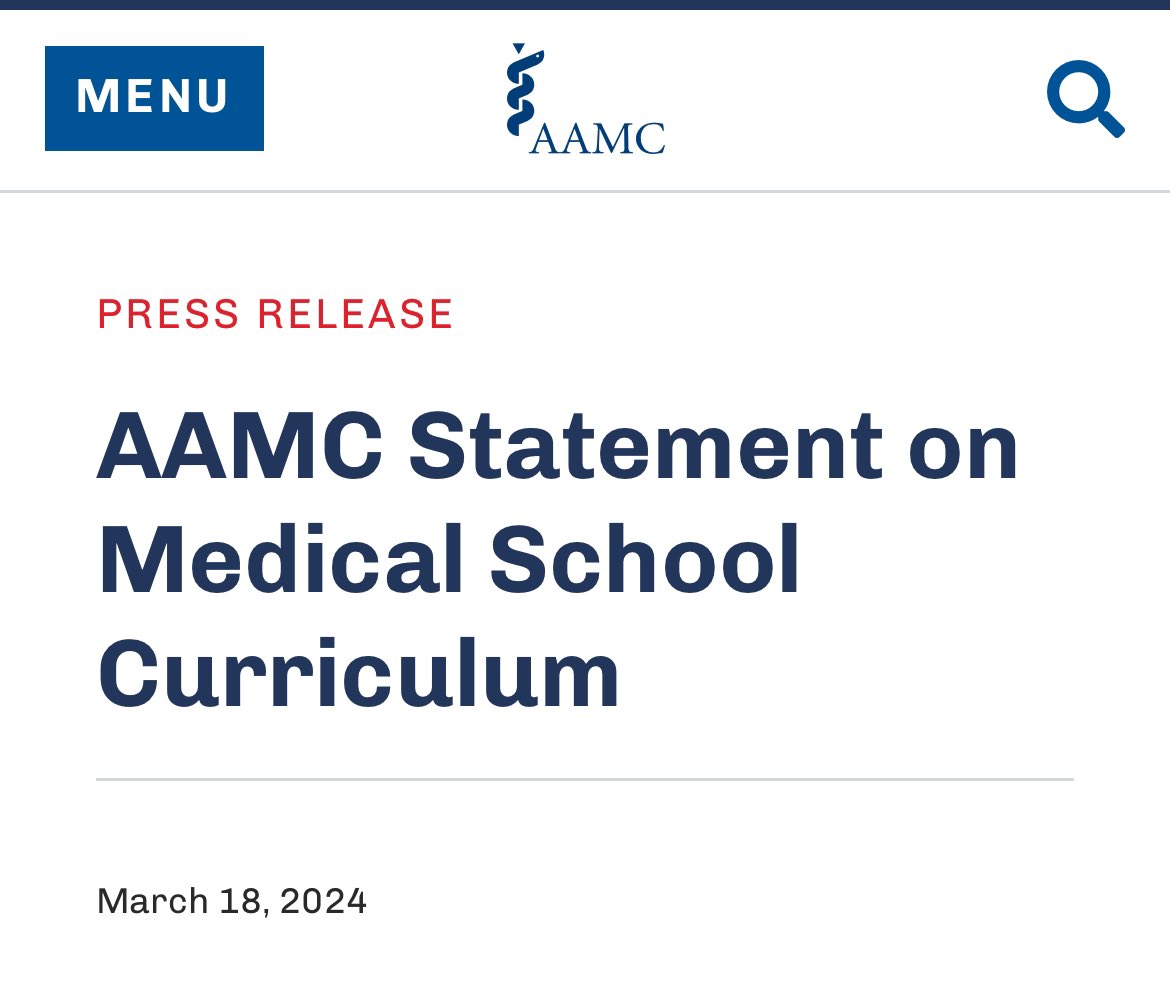 uche_blackstock's tweet image. In light of last week’s anti-DEI bill in medical education that would punish medical schools with DEI programs, it’s reassuring to see the @AAMCtoday putting forward a statement reaffirming the importance of a healthcare workforce that reflects our diverse patient population!