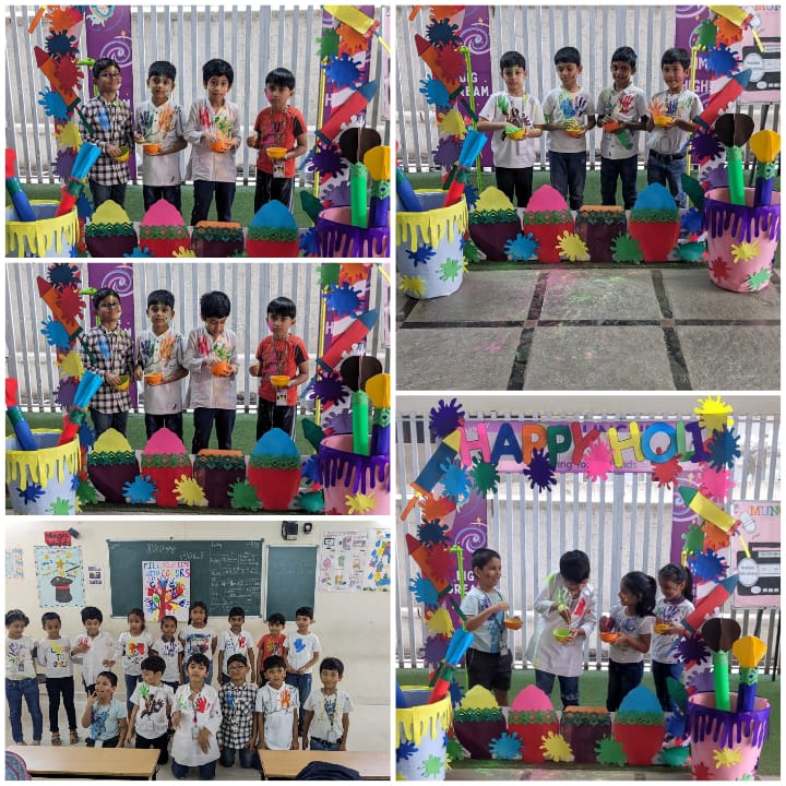 Munchkinsschol's tweet image. Having a blast with colorful Holi celebrations in Grade 1A at Munchkins School! 

 #holicelebrations #grade1a #colorfulfun #munchkinschool