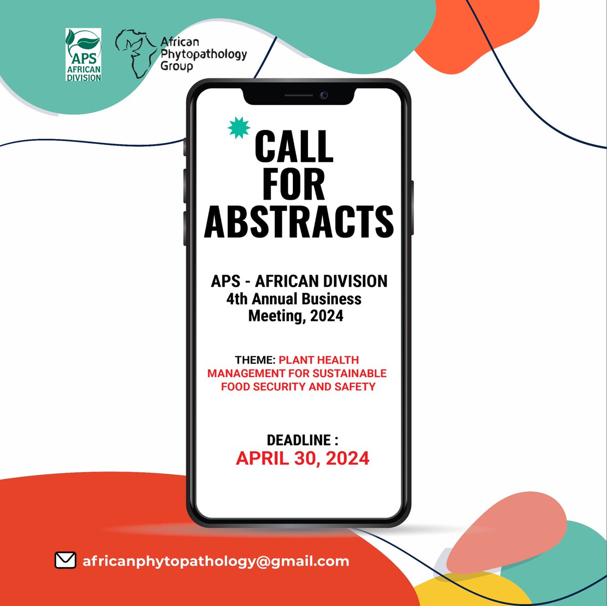 WE ARE ACCEPTING ABSTRACTS ! In preparation for our annual meeting, graduate students can now submit abstracts. We want to hear and learn from your research findings. For more details, see 👇 forms.gle/7AxMoAWWv6oa6L…. SUBMISSION IS FREE. @plantdisease @APS_OIP @plantpathgrads