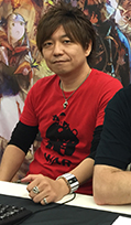 sauceythenoodle's tweet image. TIL this picture of yoshi p getting suplexed exists