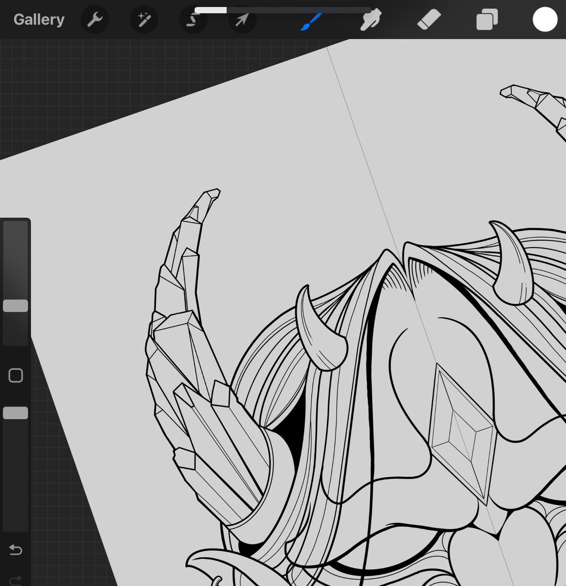 Let’s talk about details! 

This will be one of my most detailed pieces.

I’m thinking monochrome for the color treatment