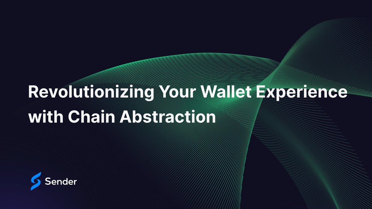 Sender_AI's tweet image. What sparks can fly when the @NEARProtocol&apos;s Chain Abstraction concept meets Web3 wallets?

How can wallets integrate this emerging concept and what kind of changes can it bring to users?

A thread🧵