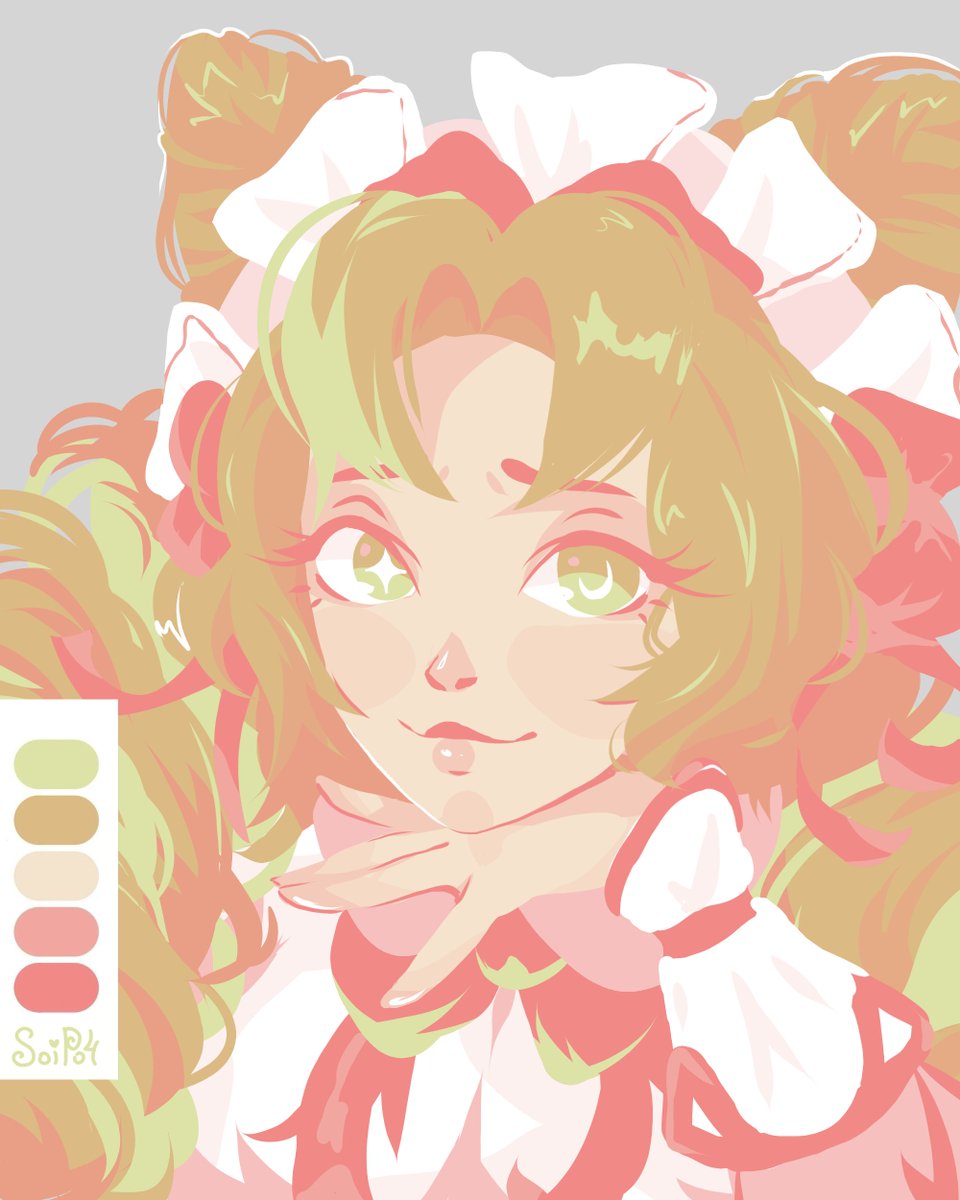 SoiPo4's tweet image. °˖✧ new palette challenge! ✧˖°
25.03.24
#ArtofLegends #Gwen #CafeCutiesGwen #CafeCuties #LeagueOfLegendsFanArt