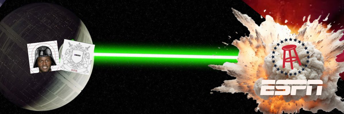 DARTHCTESPN's tweet photo. @AB84 we are here to support you in your mission to take down ESPN and Barstool.

We will move in the shadows. 

All of CTESPN united as one. 

Now, PUT THAT SHIT ON #CTESPN https://t.co/XCUysoCIsn