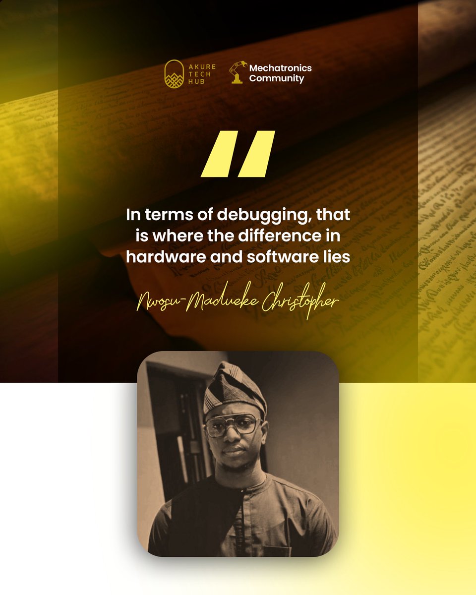 athcommunities's tweet image. The real went down in our #ChroniclesOfTheRealTechBros Twitter Space!🤩
Swipe through to catch insightful quotes and key takeaways from the discussion.

These #TechTwitter experts dropped knowledge bombs you won&apos;t wanna miss.
#EngineeringTwitter #FutureofTech