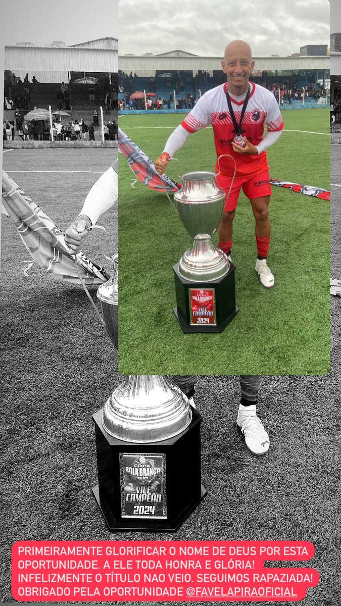 Willianlimab's tweet photo. Derrota amarga ontem na final da copa bola branca! 
Na derrota, nos tornamos mais fortes! Vambora!

Glória a Deus por tudo! 🙏🏽⚽️⚪️🔴🏆🥈 https://t.co/WY6sTe0Pvn