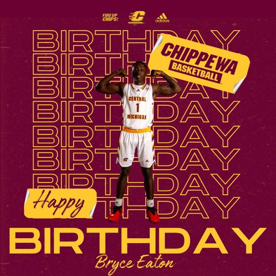 Happy Birthday to our guy Bryce! 🎂 #FireUpChips 🔥⬆️ 🏀