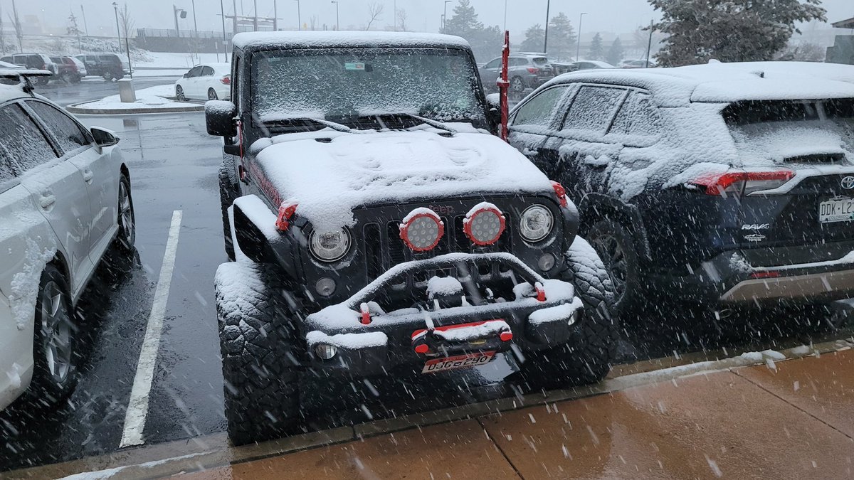 Just watched #Ghostbusters Frozen Empire and walked out of the theater to this. 👻❄️ Westminster, Colorado. #cowx @CBSNewsColorado #GhostbustersFrozenEmpire