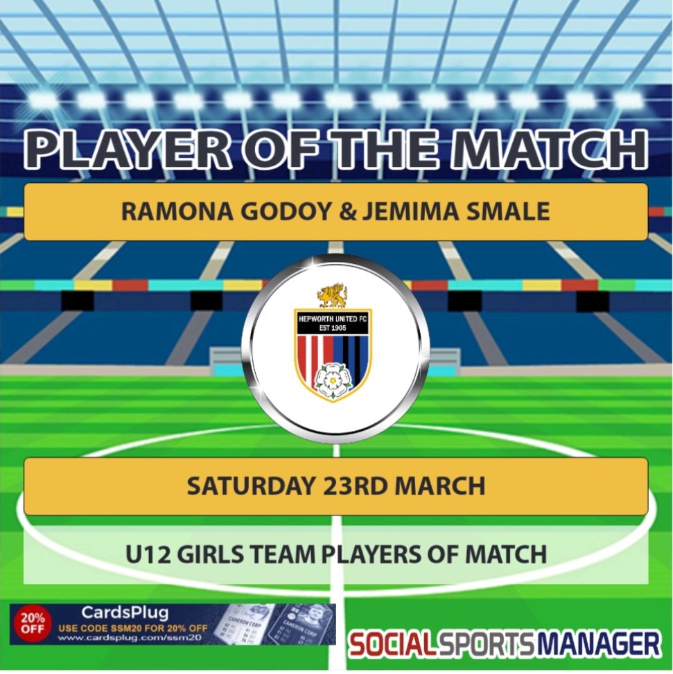 Our U12 Girls Joint Players of the Match in a thrilling win over Droylsden Youth were Captain Ramona Godoy and Jemima Smale 👏👏👏 🔴⚫️