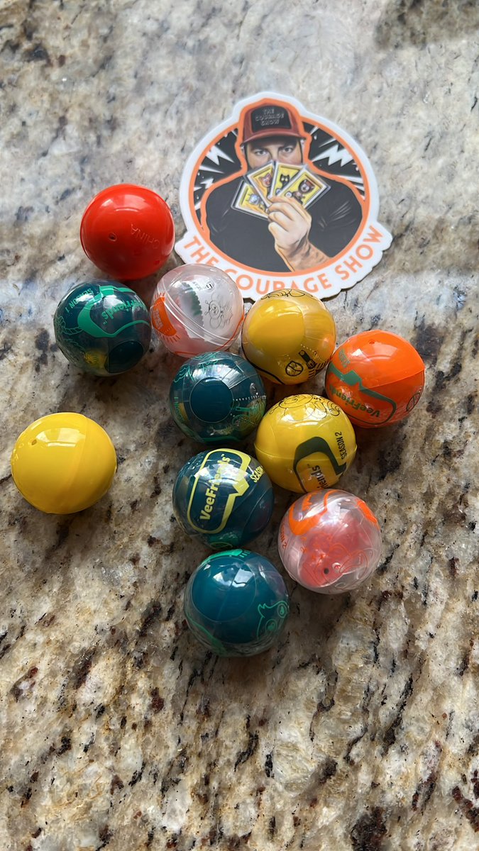 Veefriends is such an amazing community! Earlier this week, I received this care package of <a href="/veefriends/">VeeFriends</a> minis for free from @JCourageNFT 

My first time receiving them in the original casing! Love the selfless acts in the community!!