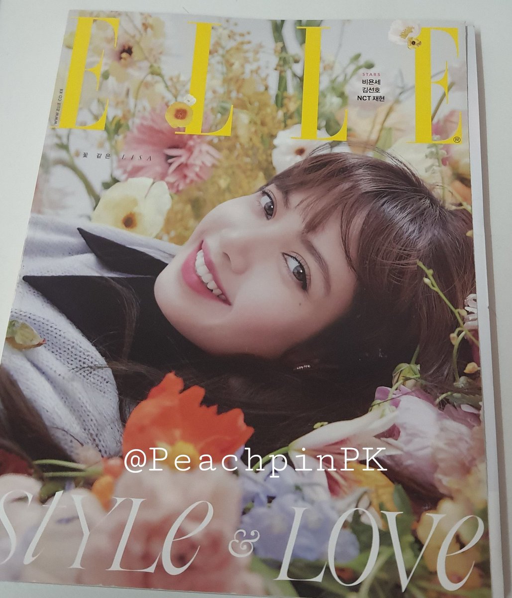 PeachpinPK's tweet photo. พร้อมส่งค้าบ♡ 
400บาท 

BLACKPINK - นิตยสาร Elle 2020.02 หน้าปก Lisa แบบ B 

📮50/70 

สนใจ/สอบถามเพิ่มเติมเมนชั่น/dm ได้เลยนะค้าบ #ตลาดนัดblackpink #ตลาดนัดบพ #LALISA https://t.co/su0SdQJWDJ