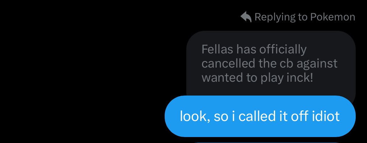 We still want to Clan battle “Fellas Clan”  as long as they schedule. They originally cancelled!!