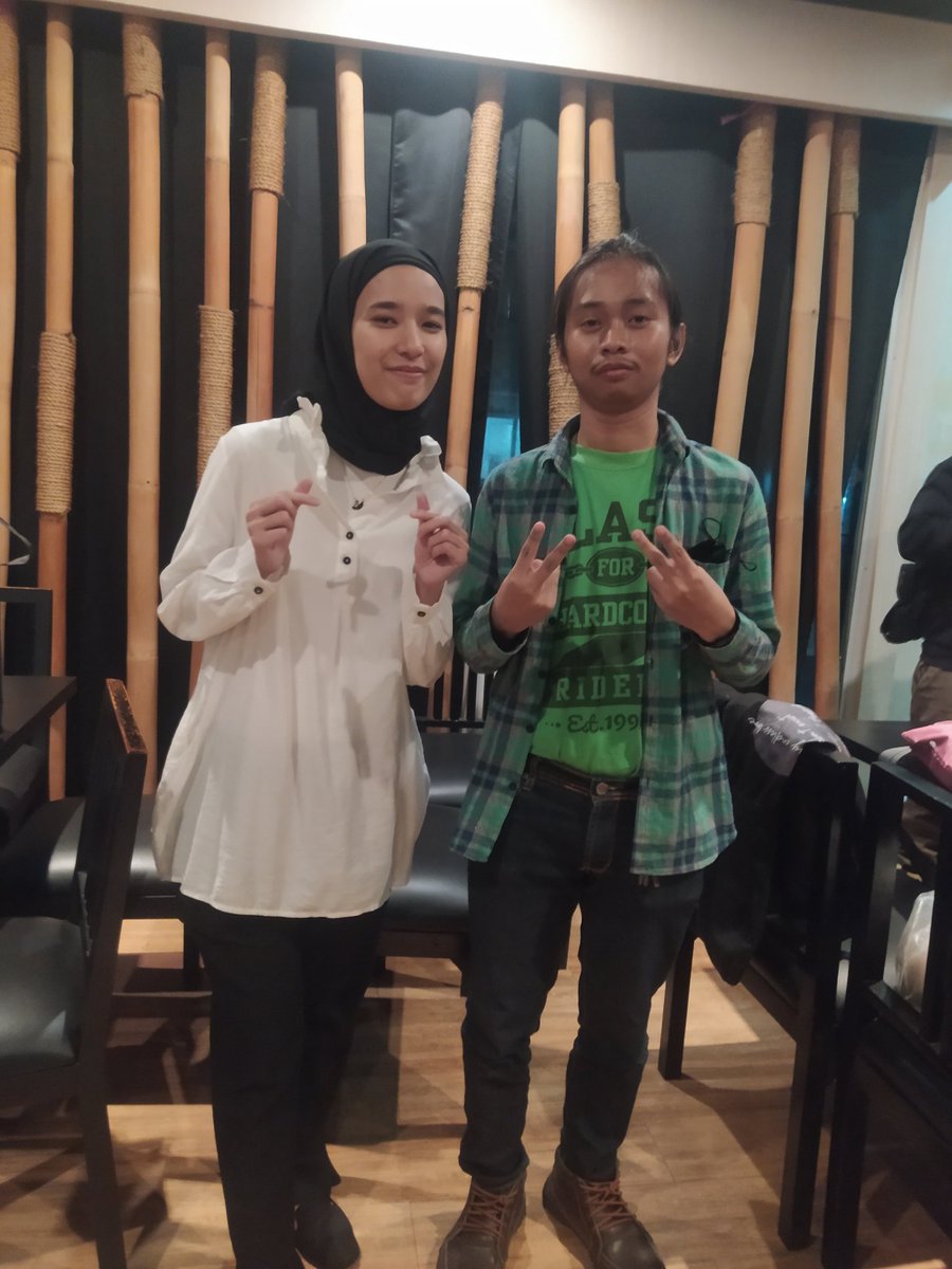 Salam pencinta damai ✌️😌 ☮️ 🕊️ Terimakasih Kak <a href="/bchsr_/">Beby Chaesara</a> and Paguyuban tercinta 😁👍