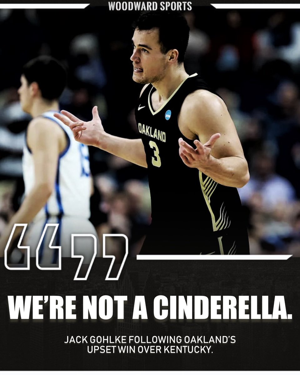 Tomorrow on @BigDWSN we will be joined live in studio by @OaklandMBB & NCAA Tournament legend @jgohlke34 on @woodwardsports! 👀 here: youtube.com/@WoodwardSport…