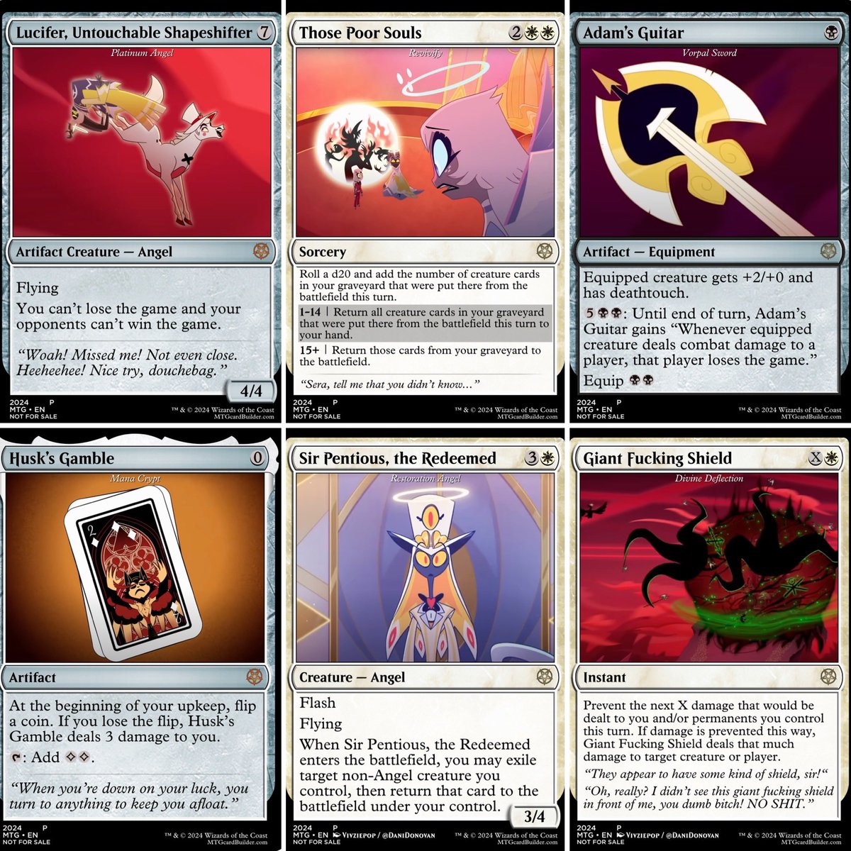 FYI this happened when I went to print my new Hazbin Hotel MTG proxy deck  at the office on Sunday and I couldn't get the printer to work (No one was  there