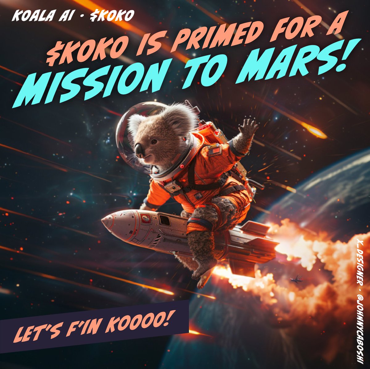 JohnnyCaboshi's tweet image. $KOKO is about to go Koalabolic... don't miss out!  
-
Buy $KOKO now with #XSHOT Telegram Trading Bot.
-
It's as simple as:
1. Click the X-Shot link below to start the bot in TG.
Start X-Shot: t.me/XSHOTv1_bot?st…
2. Choose a secure password and enter it twice to confirm.