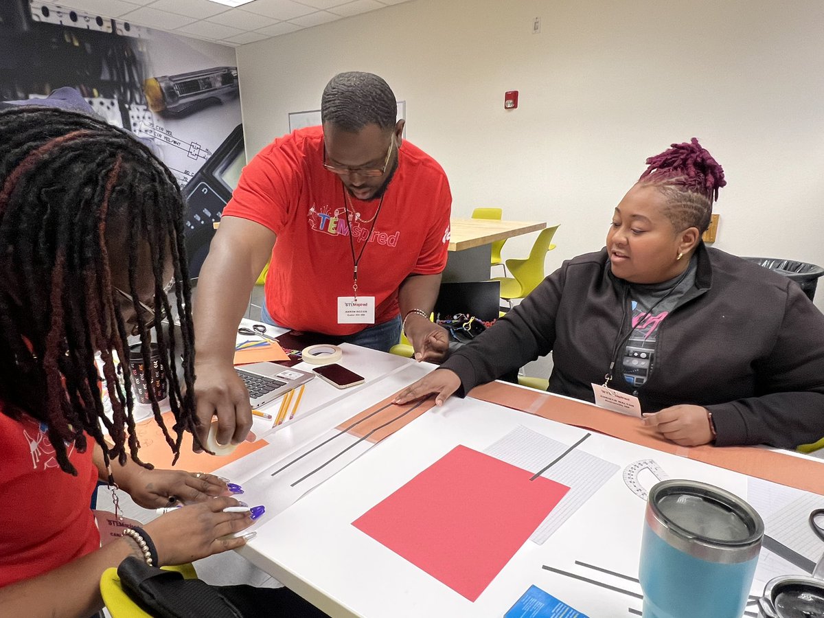 CHISD teachers spent Saturday morning engaged in PBLs facilitated by <a href="/DefinedLearning/">Defined</a> #STEMspired