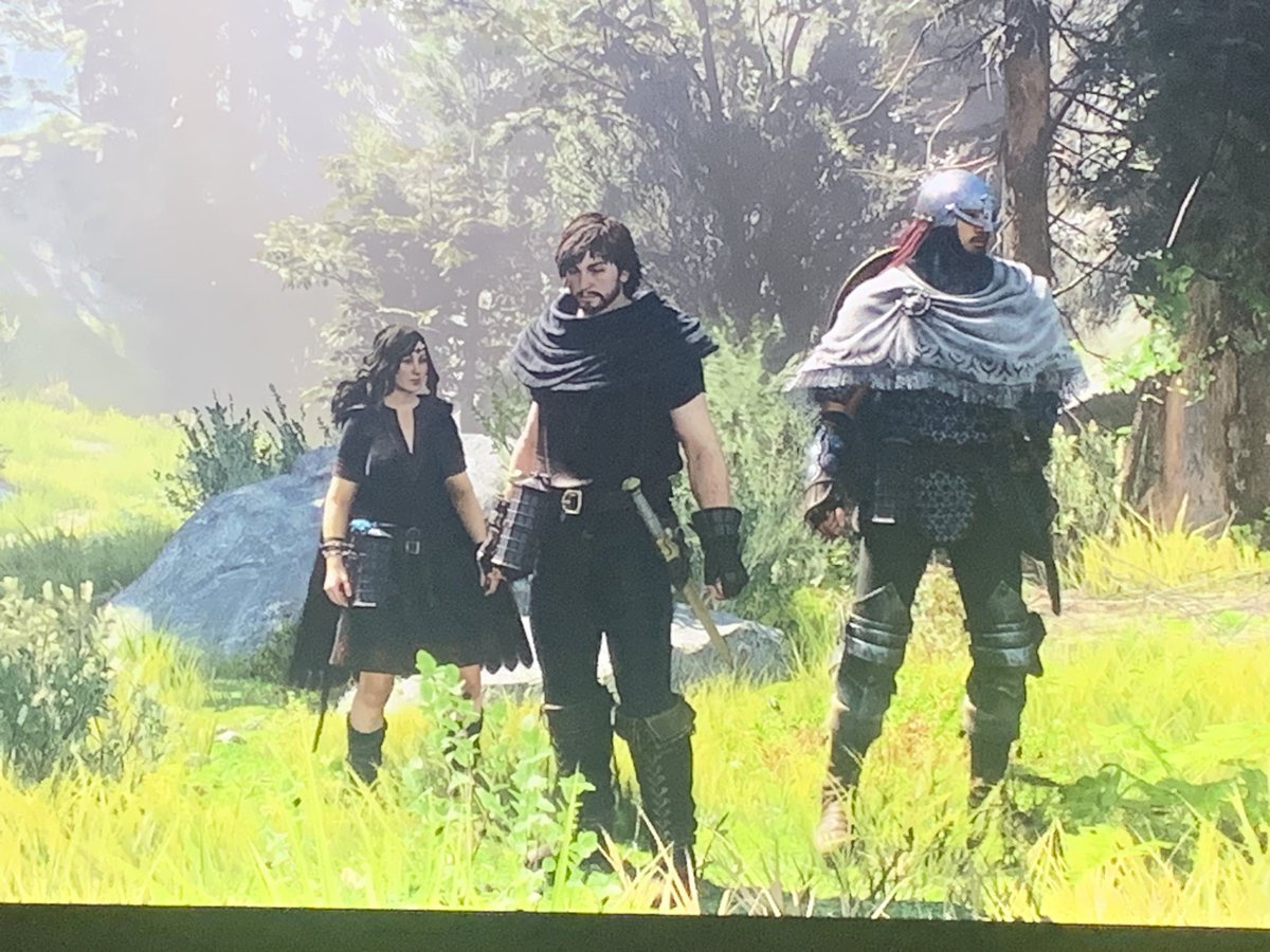 Kbake7594's tweet photo. I know some people are dissing #DD2 however, I’ll be eternally grateful for it. @DragonsDogma is my bestfriend’s @PandasGoingWild, favorite game. Sadly he passed away from his battle with cancer before this awesome game ever came out. I’m happy my wife and I can take him with us. https://t.co/Ls1scTBu3r