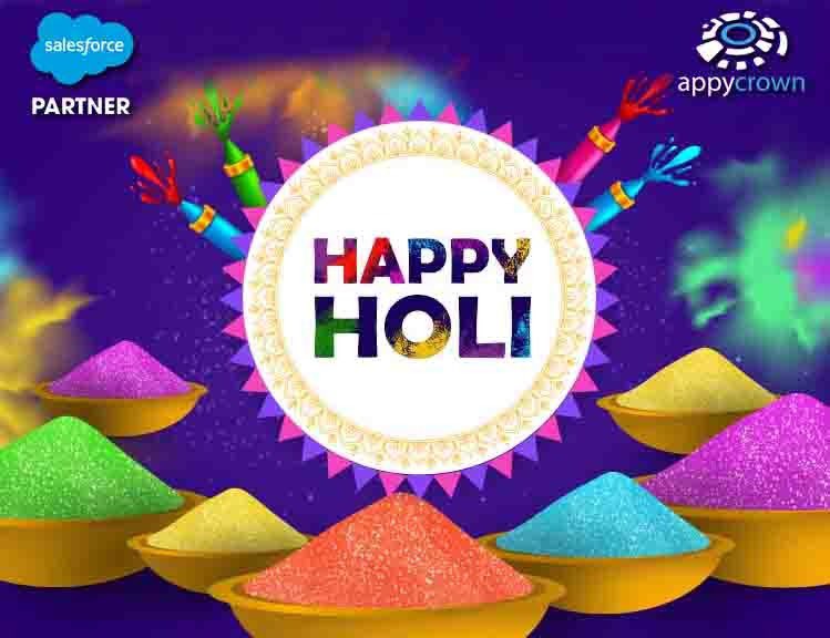 AppyCrown's tweet photo. Happy Holi! 🌈 May this festival of colors bring joy, prosperity, and success to you and your loved ones.
Let's celebrate the vibrant spirit of Holi together, as we leverage the power of #Salesforce Cloud to paint our business canvas with innovation and creativity! 
#HappyHoli https://t.co/riDFce4UvK