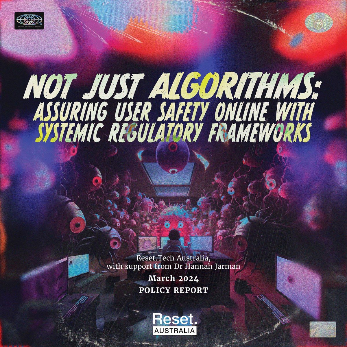 'Algorithmic transparency' is a great start. But regulation needs to probe digital platforms' systems - 'not just' their algorithms. Our new report 'NOT JUST ALGORITHMS' out today, with learnings for the upcoming Review of Australia's Online Safety Act. au.reset.tech/news/report-no…