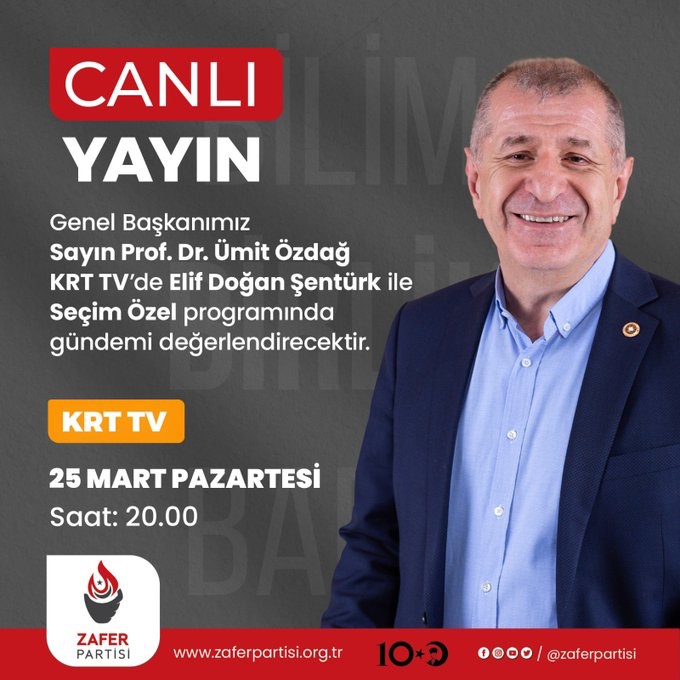 UlusUniterTC's tweet photo. @umitozdag #ZaferVakti başlasın, Türkiye’me huzur ve refah gelsin.
It’s #VictoryTime in Türkiye! https://t.co/iUHSakUWJu