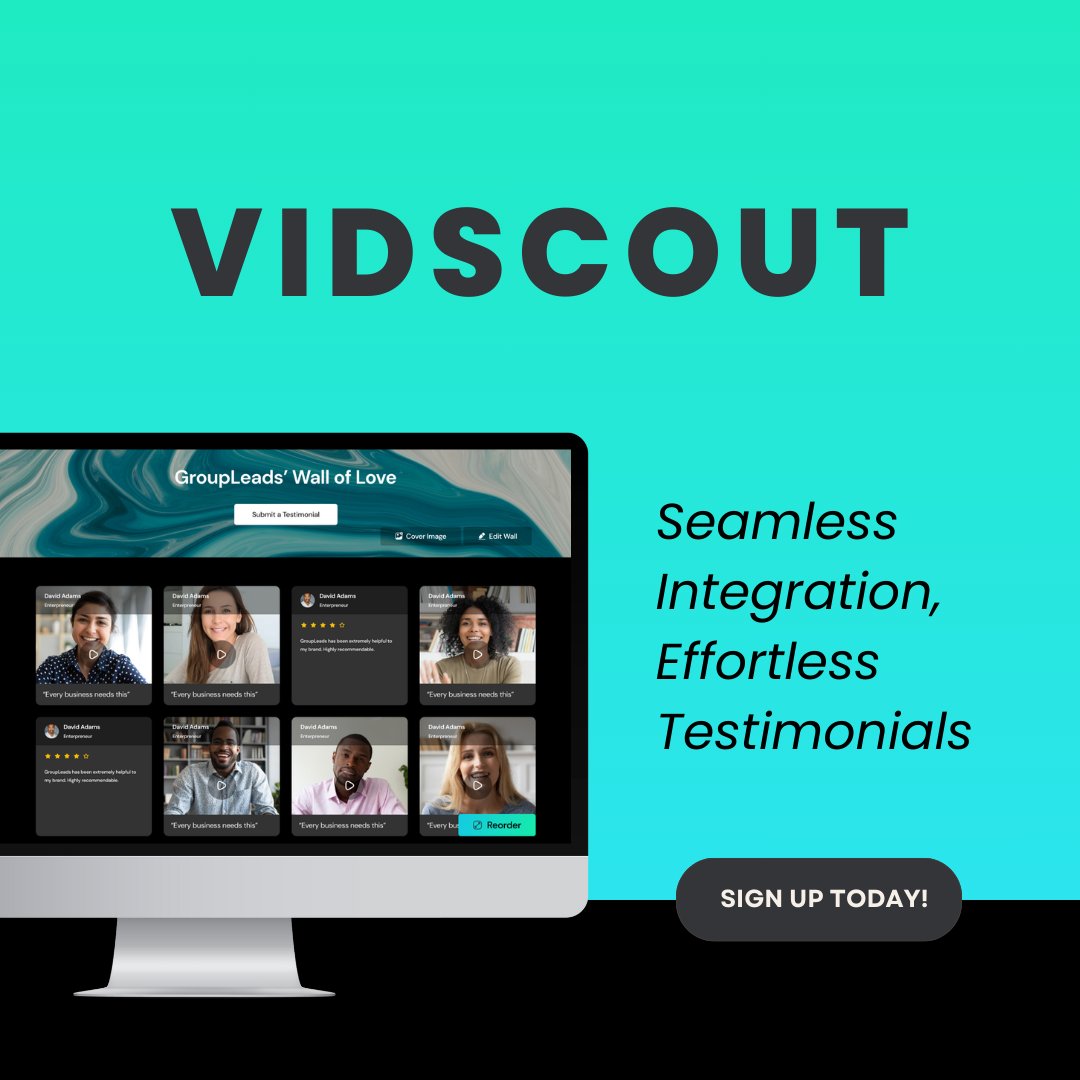 VidScoutApp's tweet photo. Crafting success stories, one integration at a time. 🛠️ Experience the effortless charm of VidScout in your marketing journey. #SuccessStories https://t.co/SK93Gn8Ixk