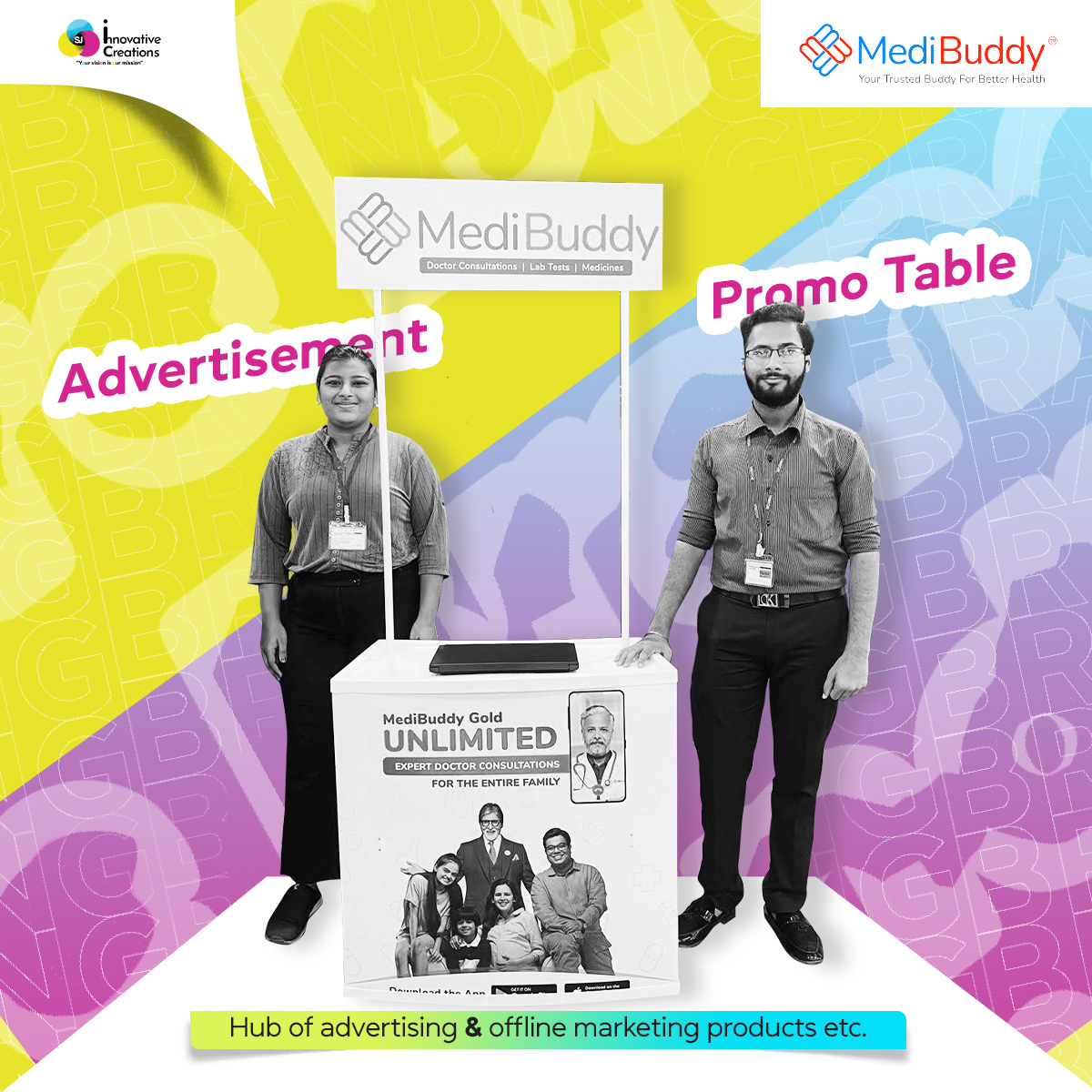 SJDariyath's tweet image. Without promotional activities, your brand may struggle to gain visibility and recognition among your target audience. 
@medibuddy
#promotable #branding #marketing #advertisement #creative #sjdariyath #innovative #creations #bangalore #communication