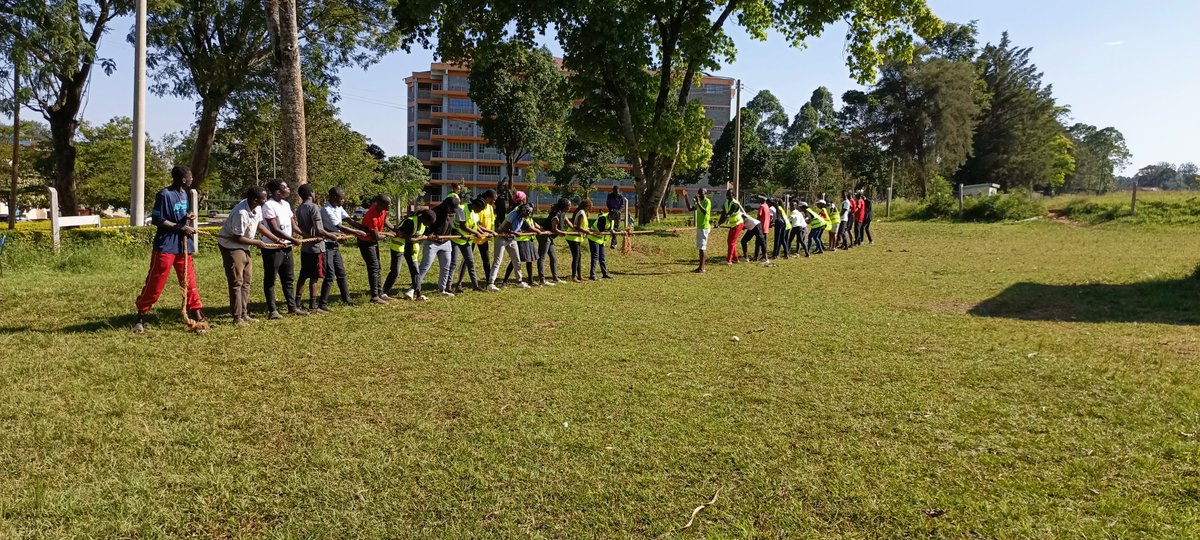 Tug of war @interclubs #Tournament @MMUST_Kenya @StJohnKenya @StJohnKisii @PsHeritage