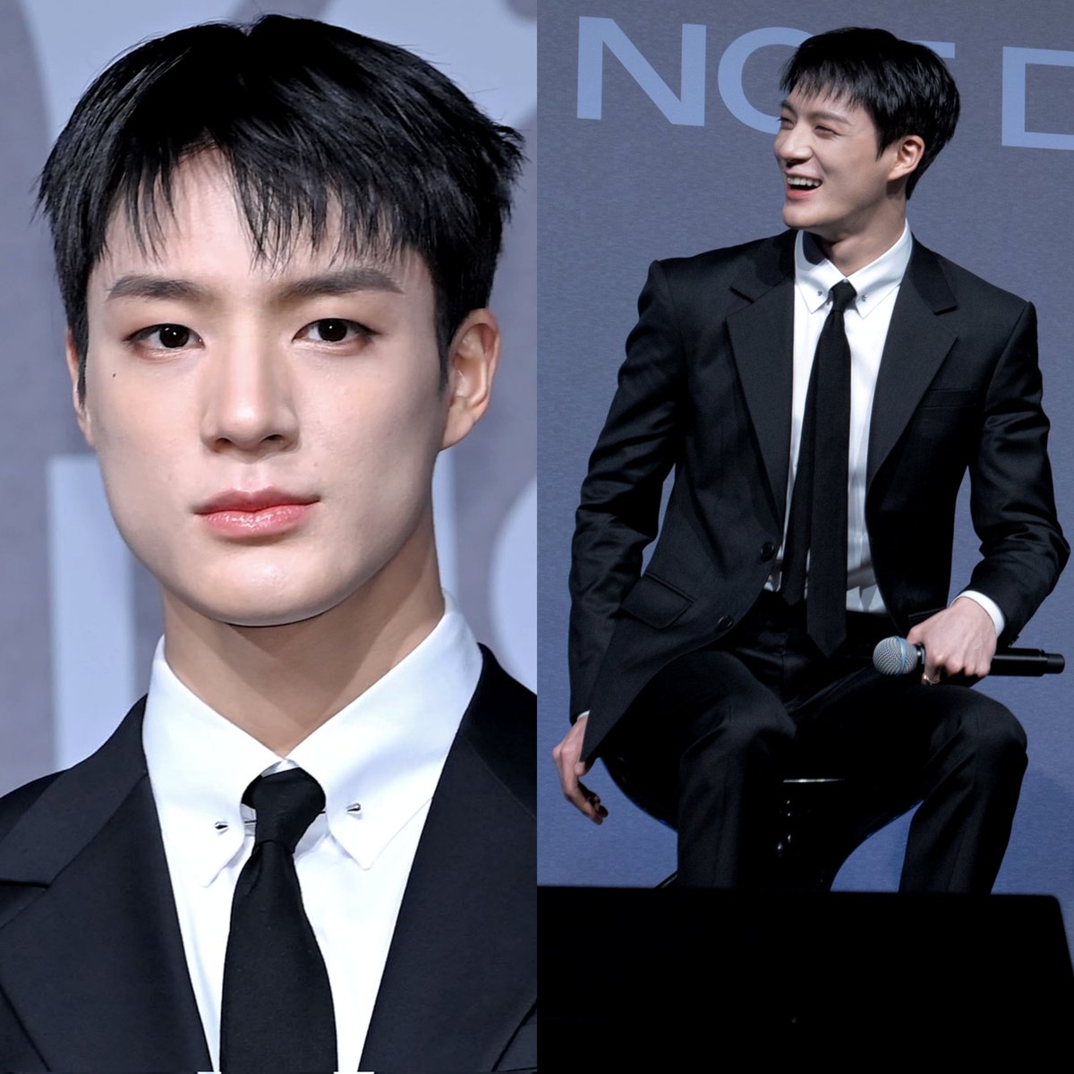 JENO at the press conference for DREAM( )SCAPE.