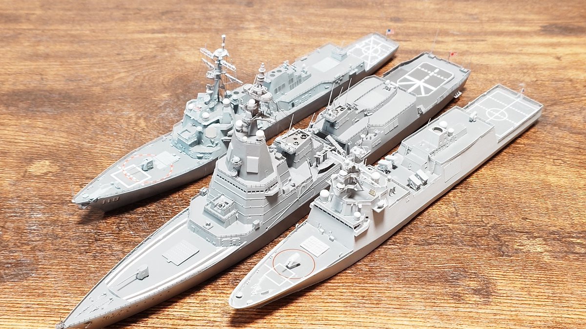 ふゆのつき@ためにならない海自模型 on X