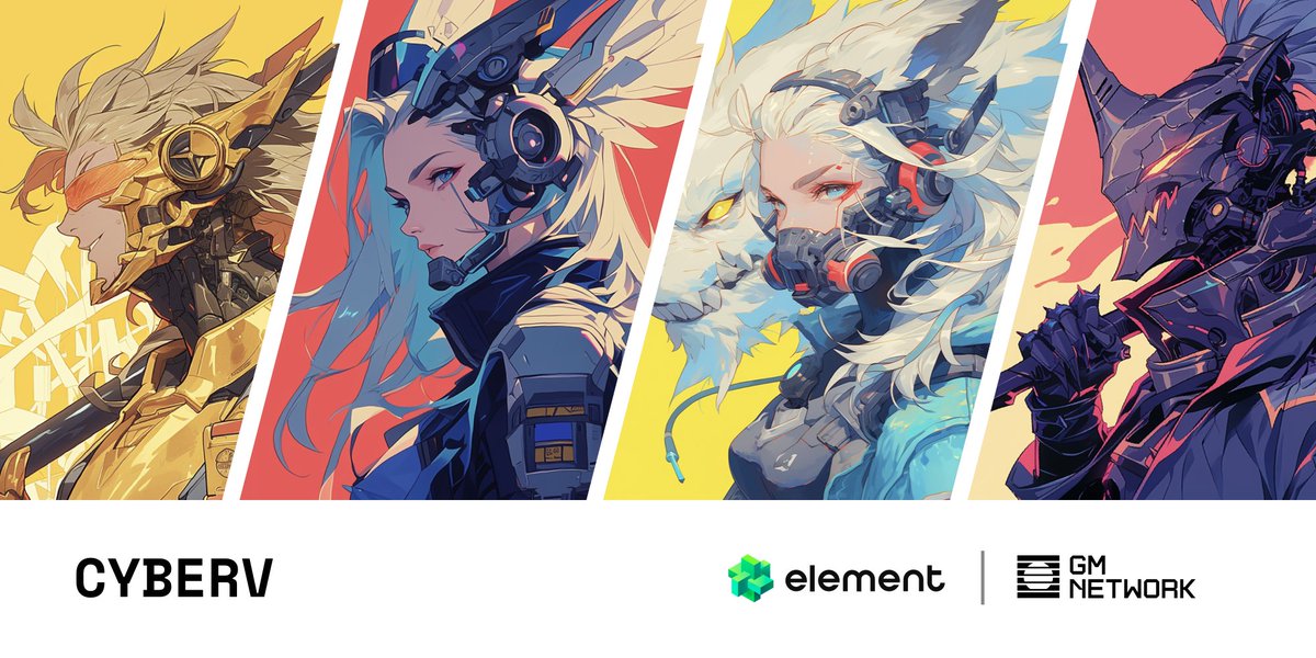 🌟We're thrilled to announce the next #Giveaway event on Element, in collaboration with GM Network <a href="/GMNetwork_AI/">GMᵍᵐ</a>! Get ready for 300 WL giveaway!

✨To join: element.market/launchpad/even…
⏰Ends on Mar.28th at 15:00 HKT
*EPG/EPS holders will have separate share.😉

#ElementNFT #Giveaway