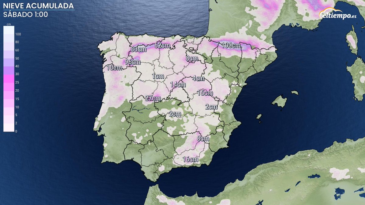 Vuelve la nieve de forma contundete al panorama meteorológico con acumulados estos próximos días incluso en algunas ciudades del norte peninsular. Estos son los que veremos entre hoy y el sábado. #SemanaSanta2024 #SemanaSanta #Nieve eltiempo.es/noticias/tiemp…