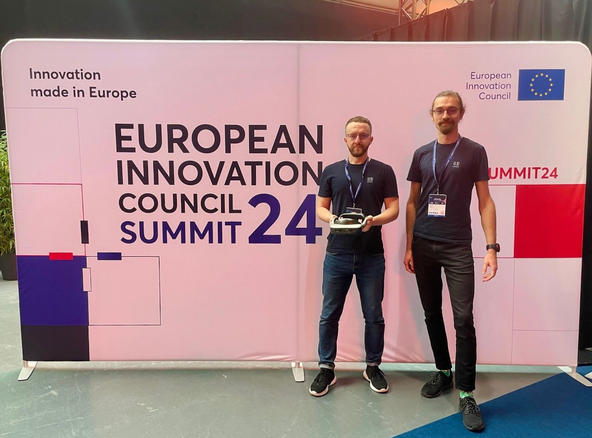 While some of us were in California, some were at the EIC Summit in Bruxelles! .lumen was invited yet again to the EIC Summit organised by EISMEA in Bruxelles. Showcased the Glasses to people from all over the world! #innovation #deeptech #assistiveTech