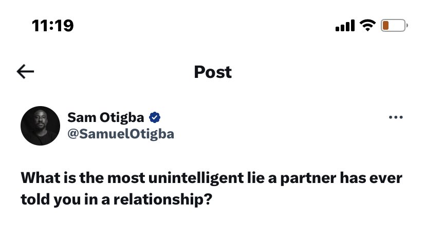 MathieuSzn_'s tweet photo. What is the most unintelligent lie a partner has ever told you in a relationship?

Thread 🍷 https://t.co/PnSQ3S7jCm