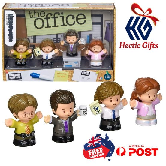 HecticGifts's tweet photo. Bring the shenanigans of the Dunder Mifflin paper company to your home with this Little People Collector The Office figure set by Fisher-Price!
https://t.co/Bkzqfxx98x
#New #HecticGifts #FisherPrice #LittlePeople #CollectorsSet #TheOffice #FreeShipping #OzWide #FastShipping https://t.co/RNNotNsesD