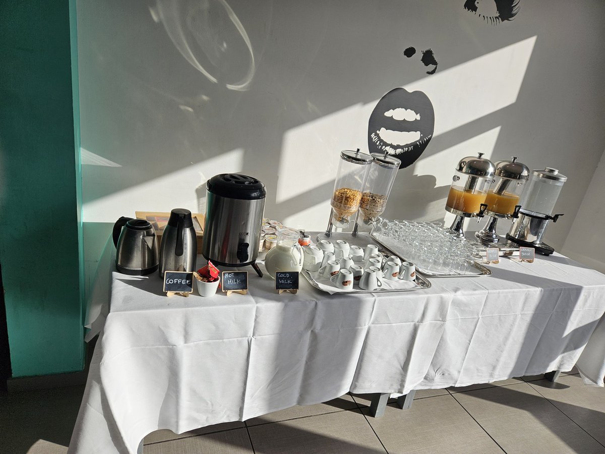 What a wonderful breakfast this morning before <a href="/Tranby_school/">Tranby</a> pupils visit Pompeii then ascend Vesuvius!