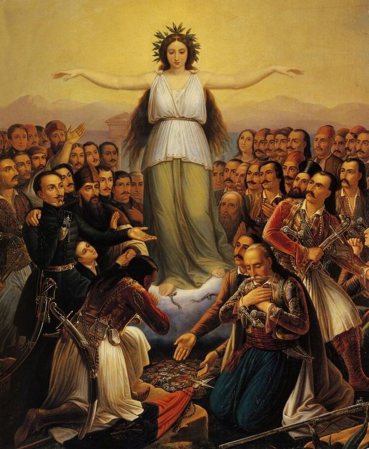 Ευγένιος Ντελακρουά Η ελληνική επανάσταση ενέπνευσε πολλούς φιλέλληνες καλλιτέχνες.
Χρόνια πολλά....
