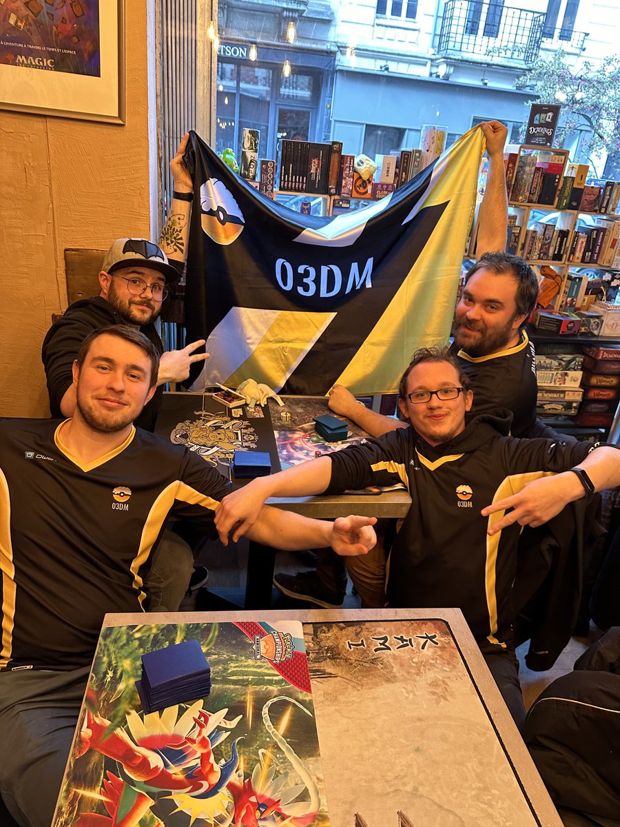 QuentinM_Tcg's tweet photo. Reims Cup, played Chien-Pao :
Lost in final against this very good player, I think I had game 2 but 2 big missplays cost me the tournament I guess.. BTW GG to him and his winstreak!
And happy to see that the 4 #03DM team players present made it into the top 4!
+15 CPs
324/500 https://t.co/BNu3NbqOHE