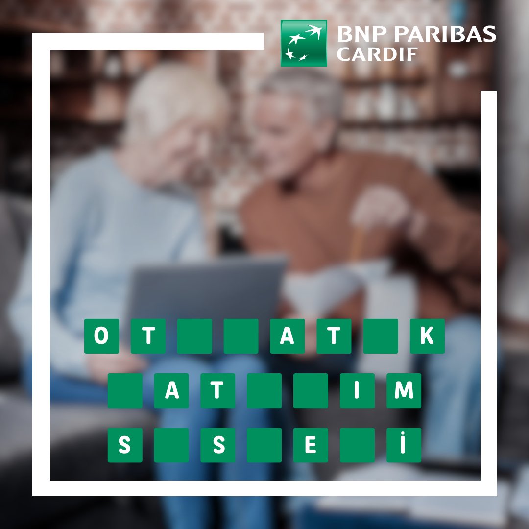 Yepyeni bir bulmaca ile karşınızdayız.🕵️‍♀️ Size bir ipucu verelim; 45 yaşını doldurmamış çalışanların bireysel emeklilik sistemine katılabilmelerini ve emeklilik günlerinde iyi bir hayat sürdürebilmeleri için birikim yapmalarını sağlar. Ayrıca 45 yaşını dolduran kişiler de…