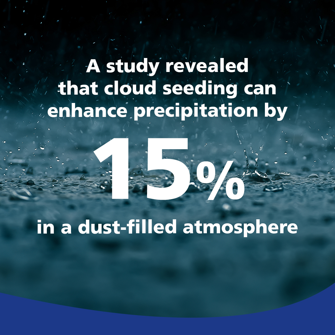 Amidst water scarcity in the arid Middle East, how do we ensure security? To address this, the UAE is pioneering a revolutionary project to identify cloud seedability. Swipe to discover more ➡️ And read about the new #CloudSeeding project here⬇️ bitly.ws/3gI5q