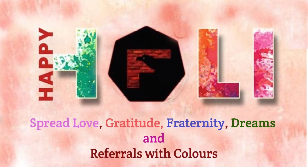 fratitudeTA's tweet photo. Happy Holi

@ https://t.co/nxH3BjFvJR
.
.
.
.
.
#fratitude #gratitude #holi #holifestival #india #happy #holi2024 #business #hr #jobreferral #executivesearch #twitter https://t.co/xUjwYwjiEo