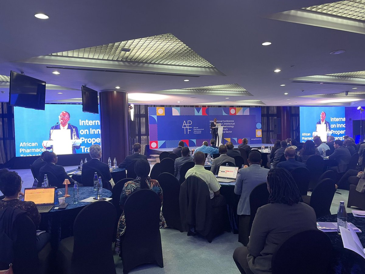African Pharmaceutical Technology Foundation (@aptf_org) on Twitter photo <a href="/APTF_org/">African Pharmaceutical Technology Foundation</a> conference on #innovation in #Africa <a href="/WIPO/">World Intellectual Property Organization (WIPO)</a> <a href="/EdwardKwakwa_/">Edward Kwakwa</a> calls for “a healthier and more resilient #Africa in line with the #SDGs.” He notes “Intellectual Property plays a role in innovation..as does “building the capacities of local manufacturers.” #INNOVAfricaAF <a href="/APTF_org/">African Pharmaceutical Technology Foundation</a> conference on #innovation in #Africa <a href="/WIPO/">World Intellectual Property Organization (WIPO)</a> <a href="/EdwardKwakwa_/">Edward Kwakwa</a> calls for “a healthier and more resilient #Africa in line with the #SDGs.” He notes “Intellectual Property plays a role in innovation..as does “building the capacities of local manufacturers.” #INNOVAfricaAF